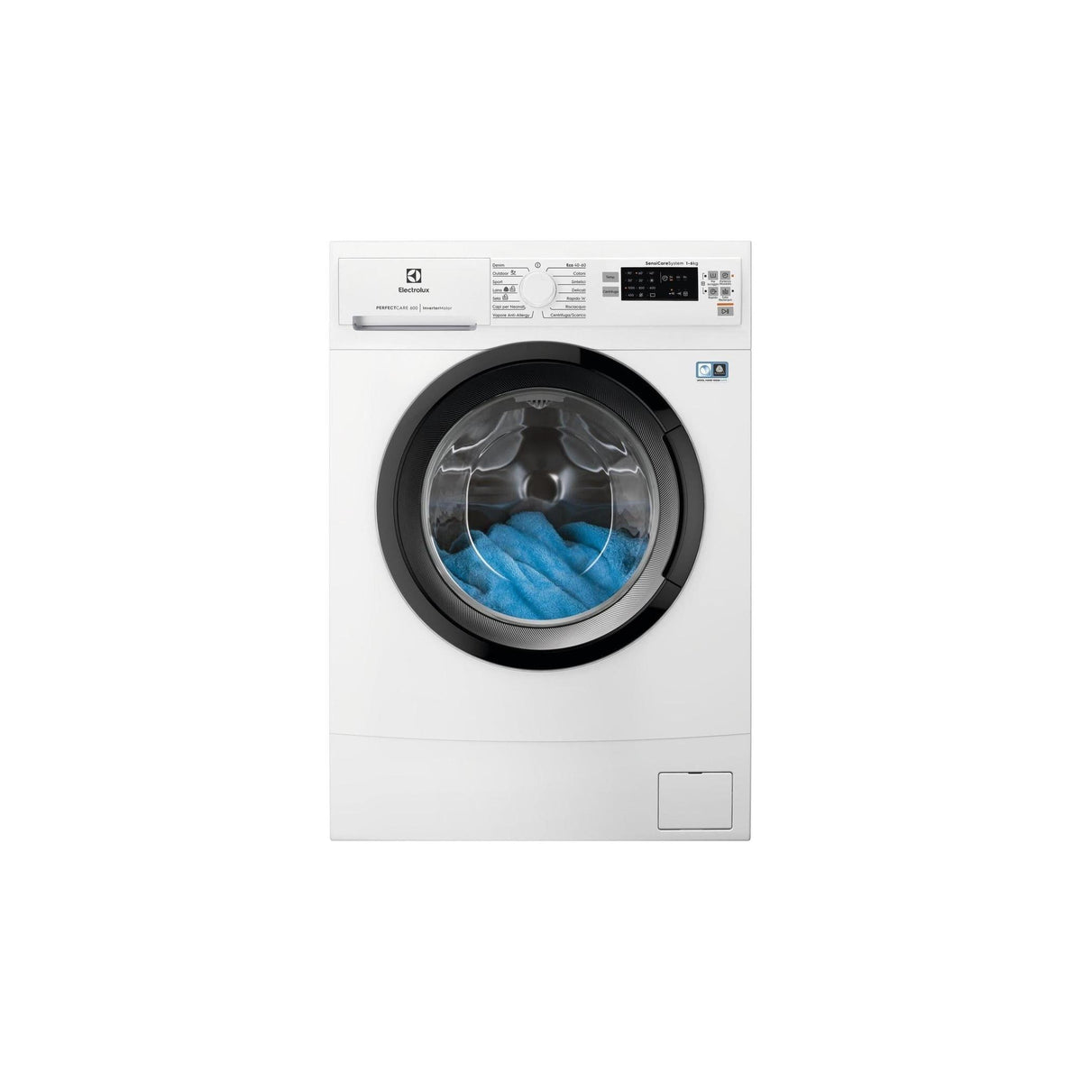 ELECTROLUX EW6S560I PERFECTCARE 600 LAVATRICE SLIM 38CM 6KG 1000 GIRI VAPORE CLASSE C - PROMO