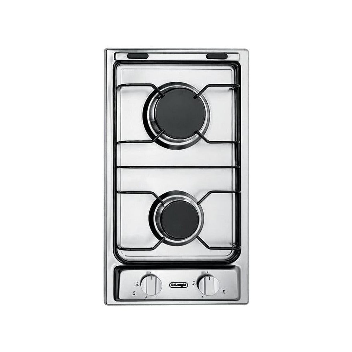 DE LONGHI I23D DOMINO PIANO COTTURA 30 CM 2 FUOCHI INOX