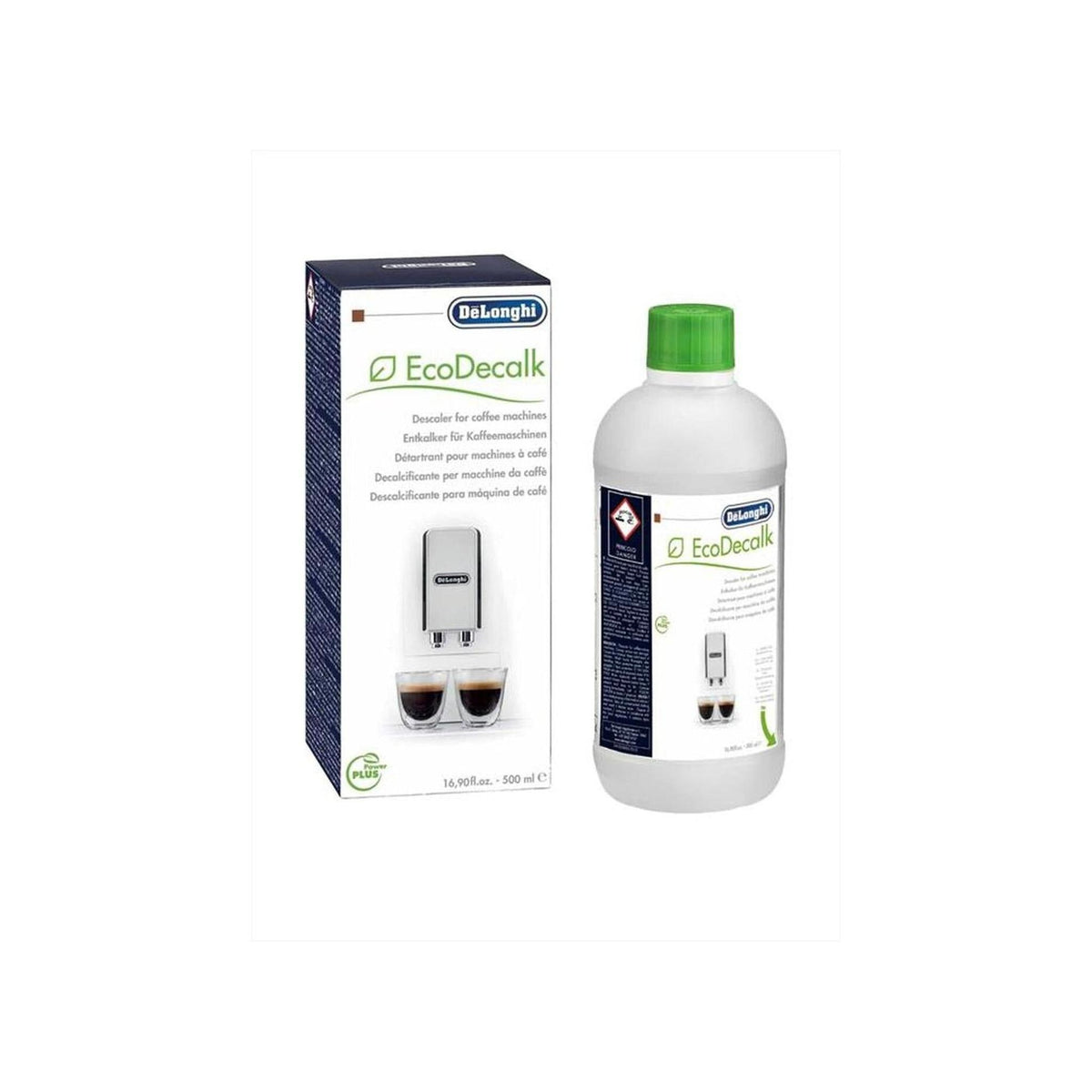 DE LONGHI DLSC500 ECODECALK DECALCIFICANTE LIQUIDO PROFESSIONALE PER MACCHINE DA CAFFE' - PROMO