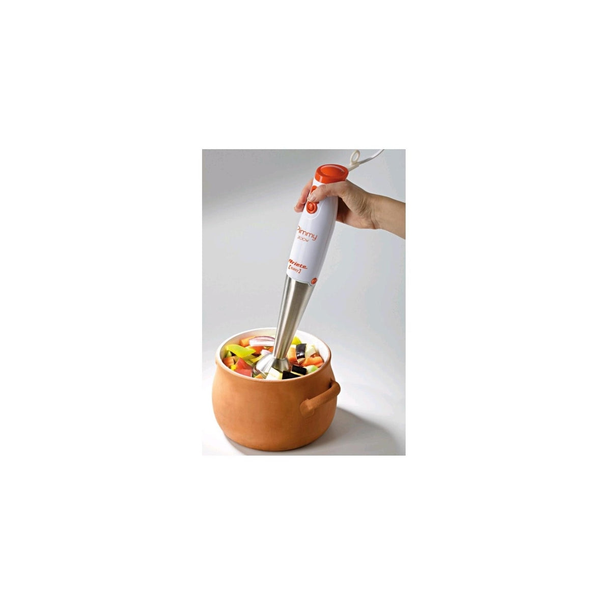 ARIETE PIMMY 881 FRULLATORE AD IMMERISIONE 700W COLORE BIANCO/ARANCIO - PROMO