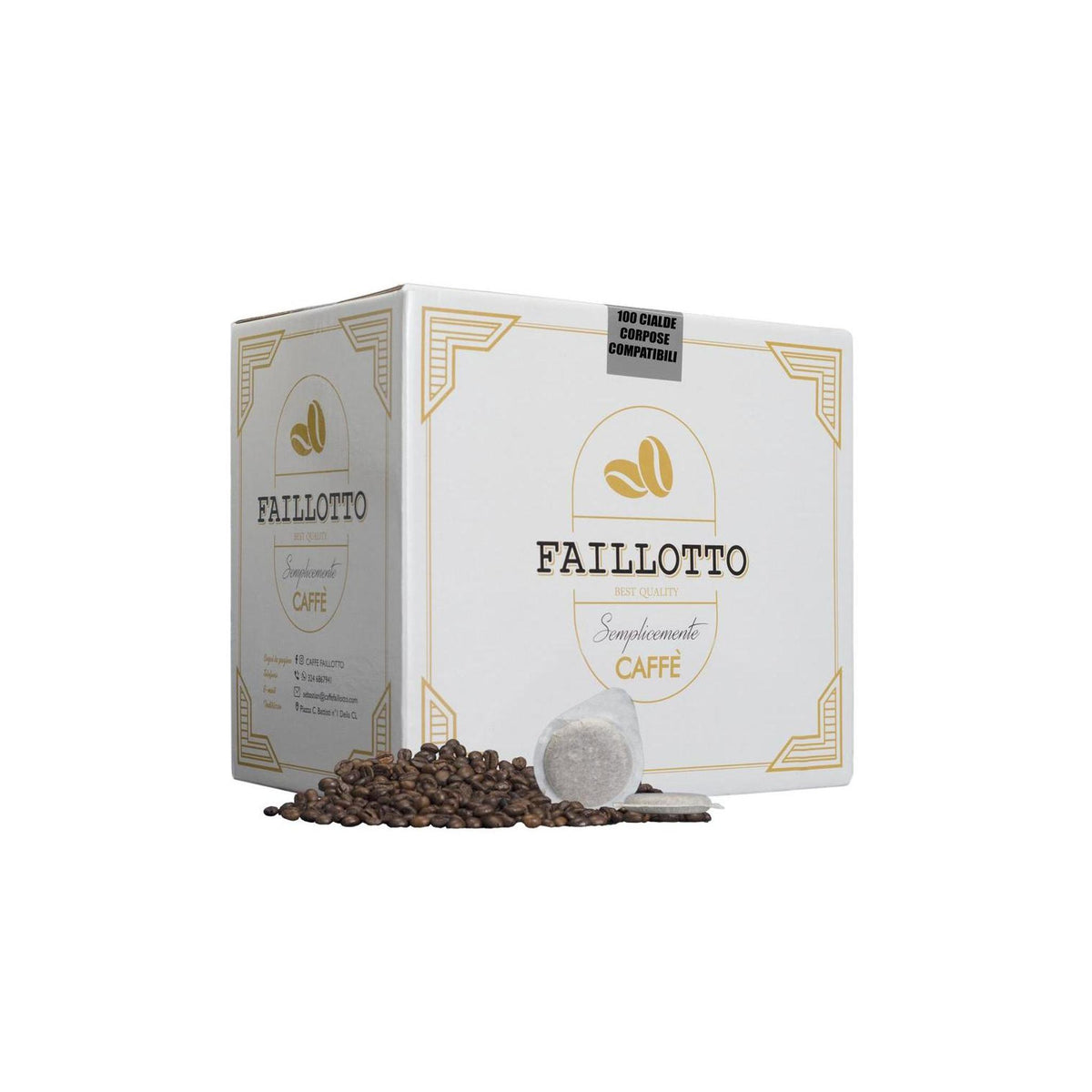 FAILLOTTO 100 CIALDE MISCELA PASSIONALE 44MM - FL001