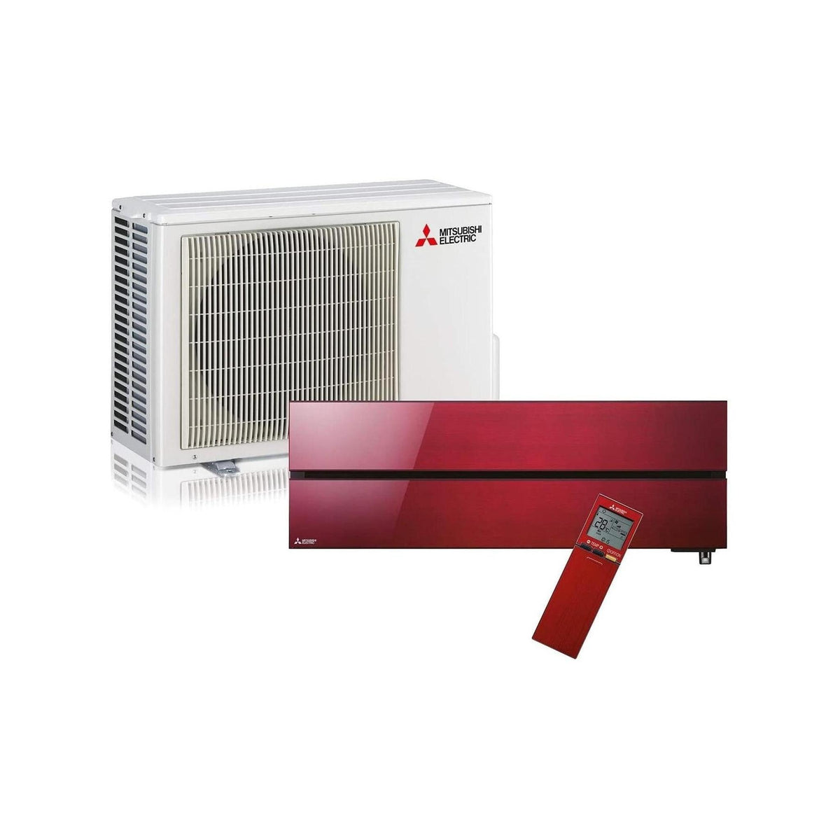 MITSUBISHI ELECTRIC MSZ-LN35VGR KIT CLIMATIZZATORE MONOSPLIT 12000 BTU INVERTER CLASSE A+++/A+++ COLORE ROSSO