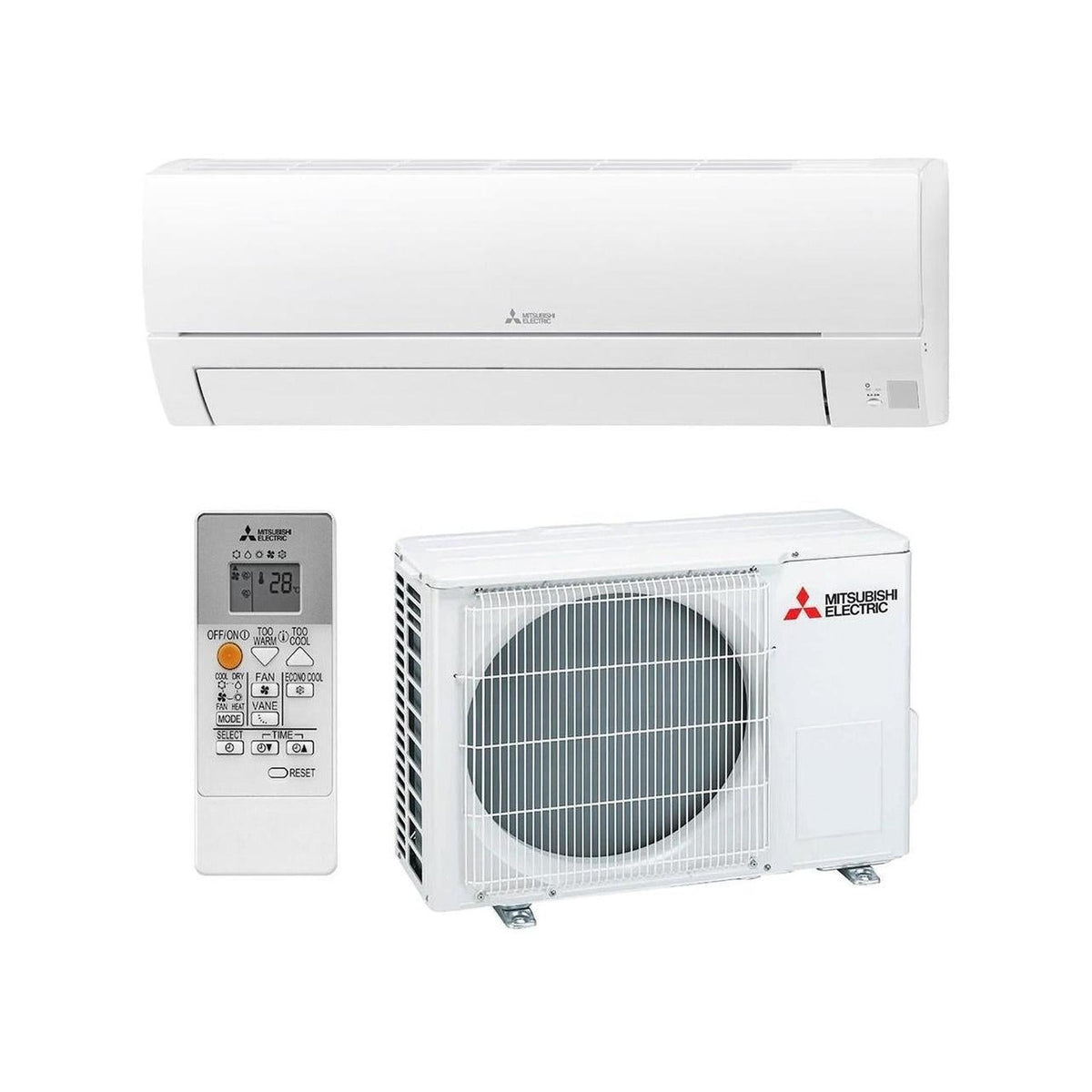 MITSUBISHI ELECTRIC MSZ-HR35VFK KIT CLIMATIZZATORE MONOSPLIT 12000 BTU INVERTER WIFI CLASSE A++/A+ - PROMO