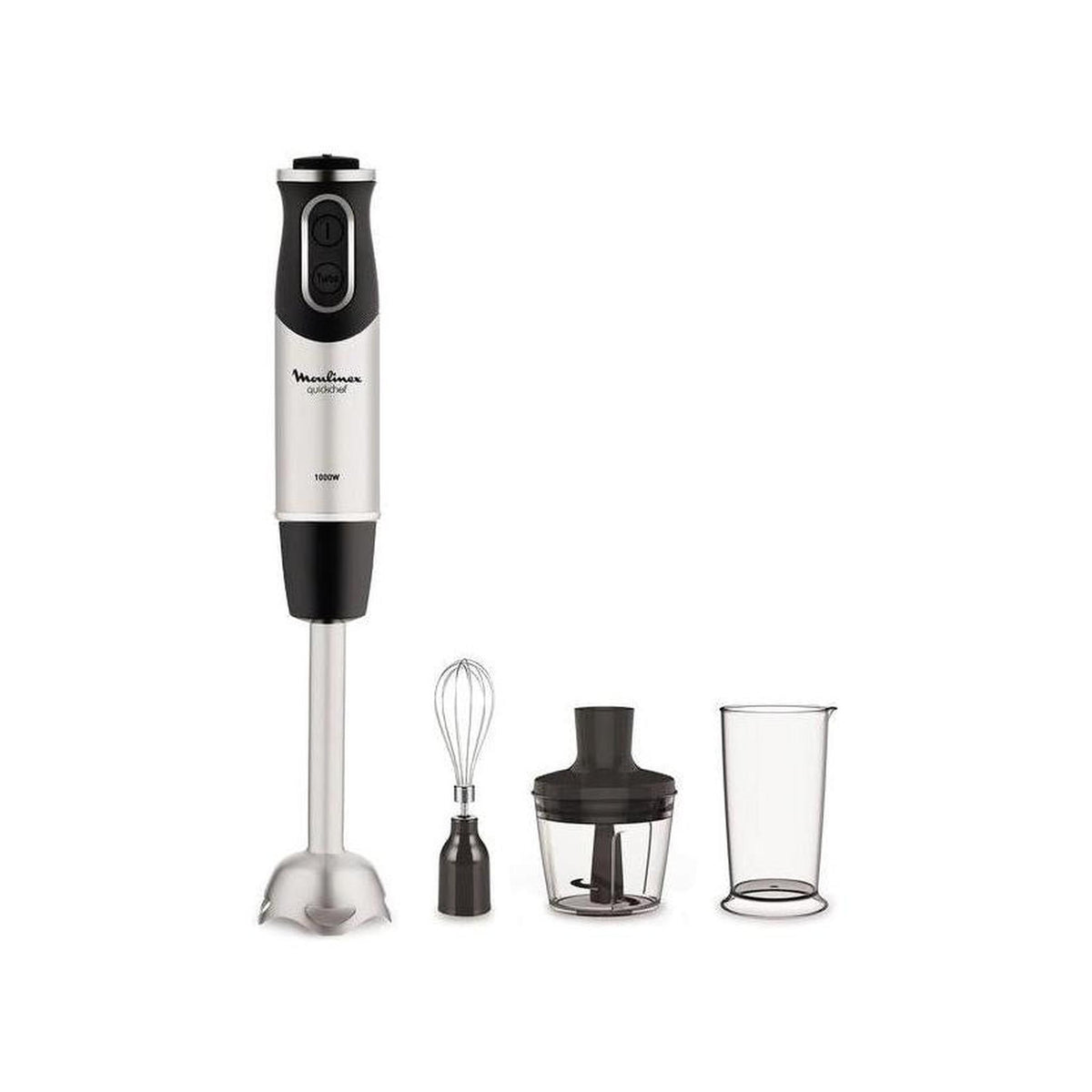 MOULINEX DD6558 FRULLATORE A IMMERSIONE 1000 W 0,8 LT LAME INOX COLORE NERO - PROMO