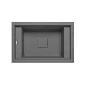 ELLECI LKV13097 VALUE 130 LAVELLO MONOVASCA 77X50 CM COLORE LIGHT GREY 97 - PROMO
