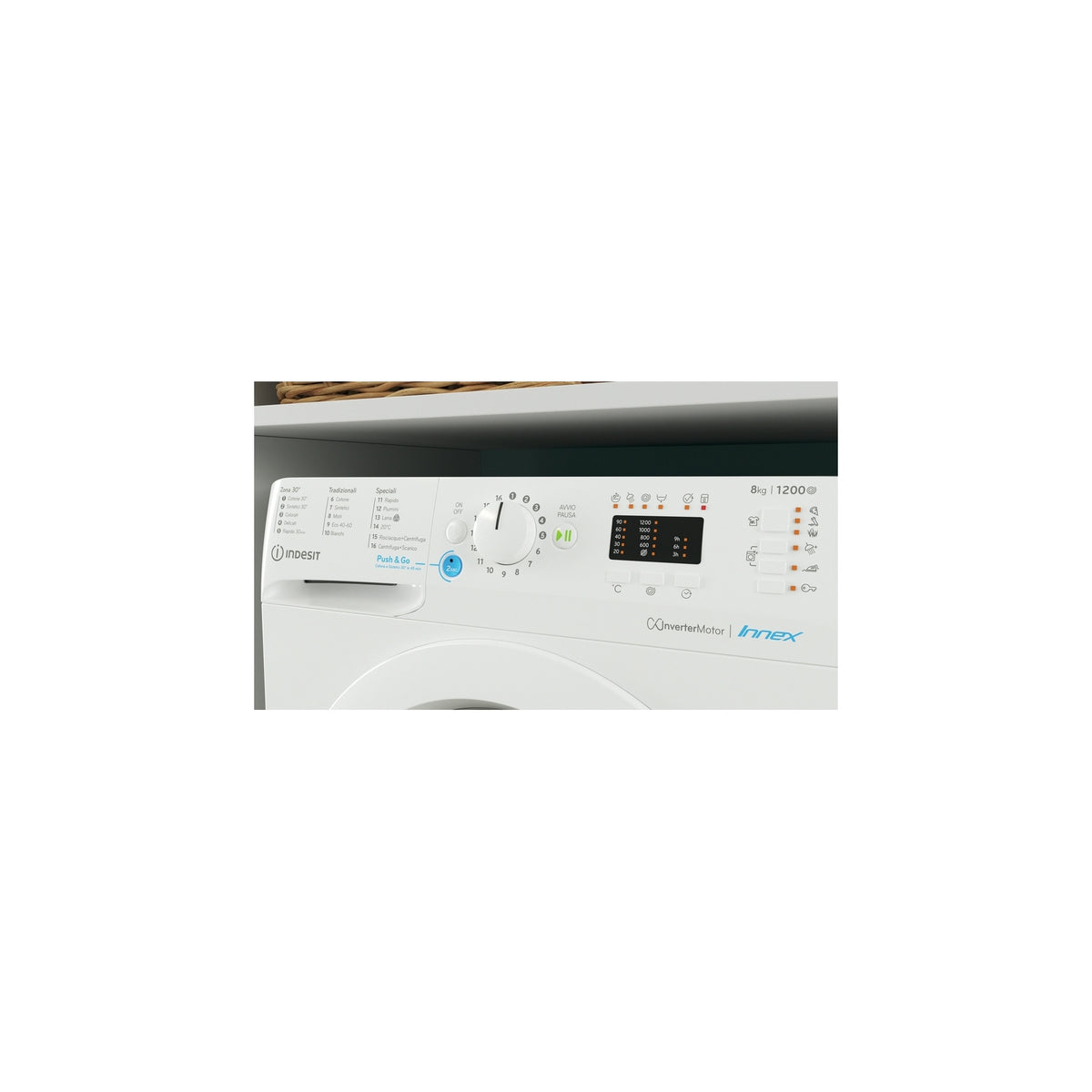 INDESIT BWA 81285X W IT LAVATRICE 8KG 1200 GIRI INVERTER CLASSE B - BWA81285XWIT