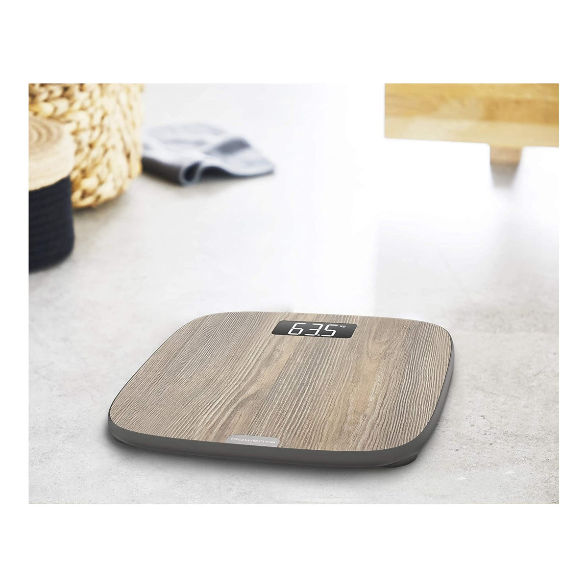 ROWENTA BS1600 BILANCIA PESAPERSONE ELETTRONICA MAX 160 KG IN LEGNO CHIARO - PROMO