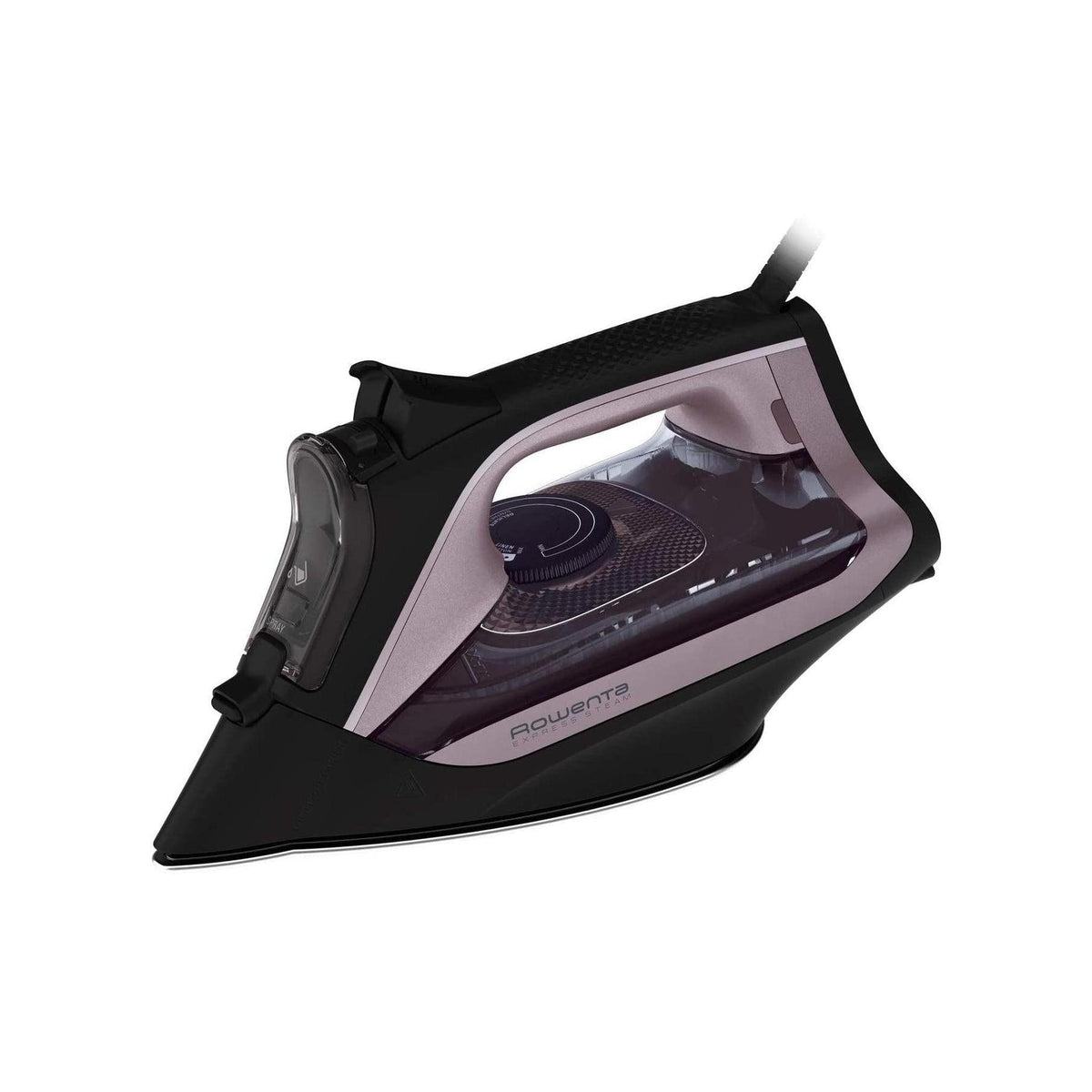 ROWENTA DW4345 FERRO DA STIRO A VAPORE 2600W SERBATOIO 250 ML COLORE NERO/ ROSA