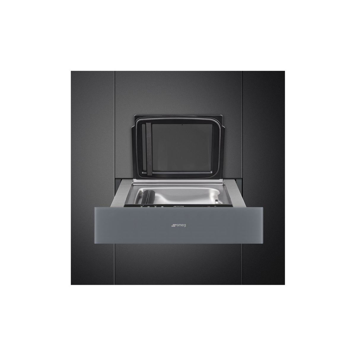 SMEG CPV115S CASSETTO SOTTOVUOTO 6,5 LT MECCANISMO PUSH-PULL COMANDI TOUCH COLORE SILVER - PROMO