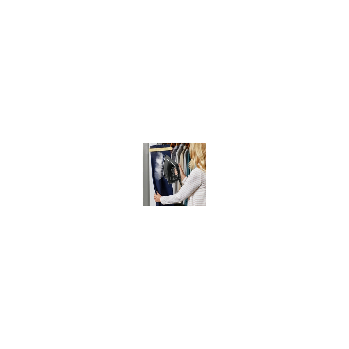 ROWENTA VR5121 FERRO DA STIRO CON CALDAIA 2400W SERBATOIO 1,4 LT COLORE NERO/BLU