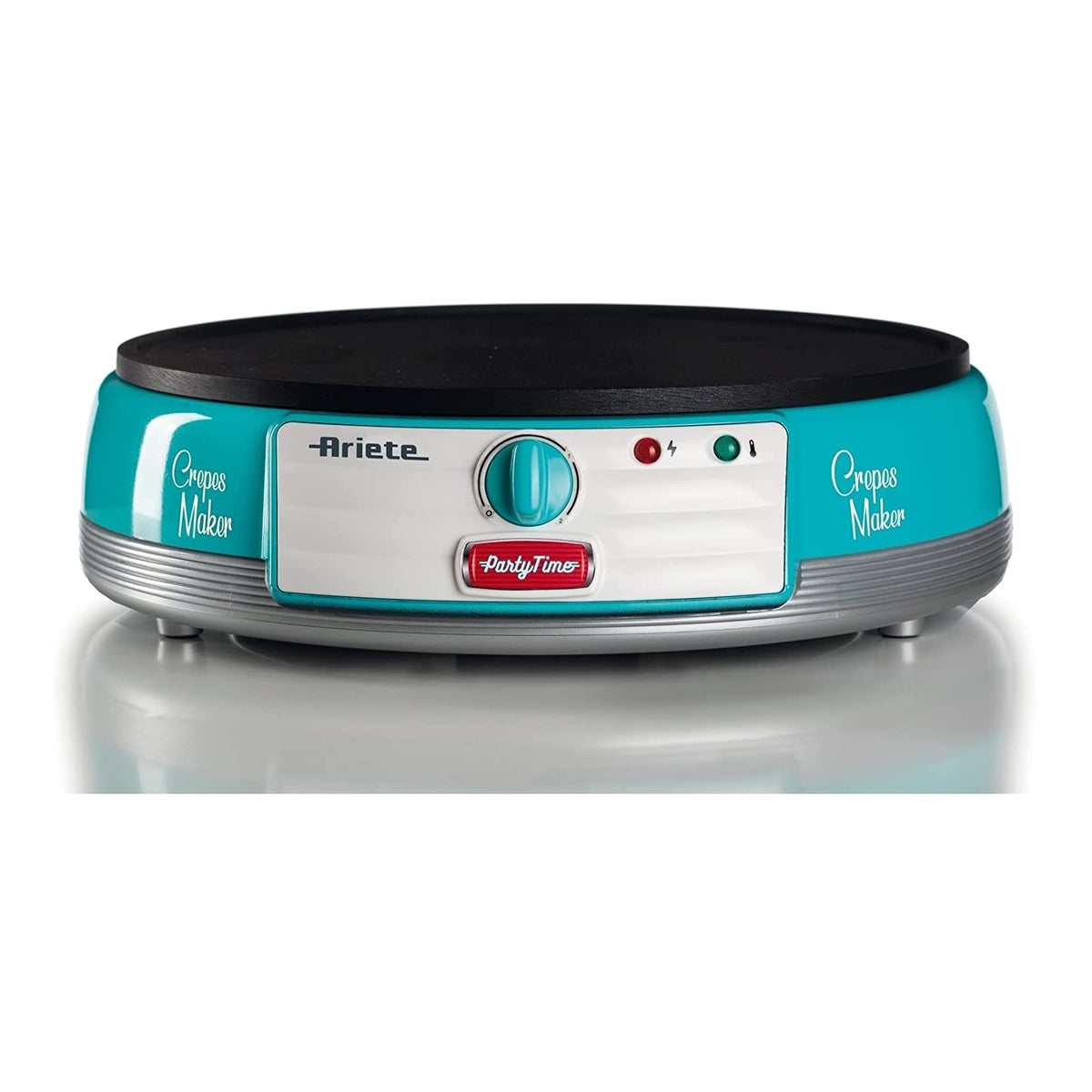 ARIETE 202 PIASTRA PER CREPES ANTIADERENTE COLORE CELESTE - PROMO