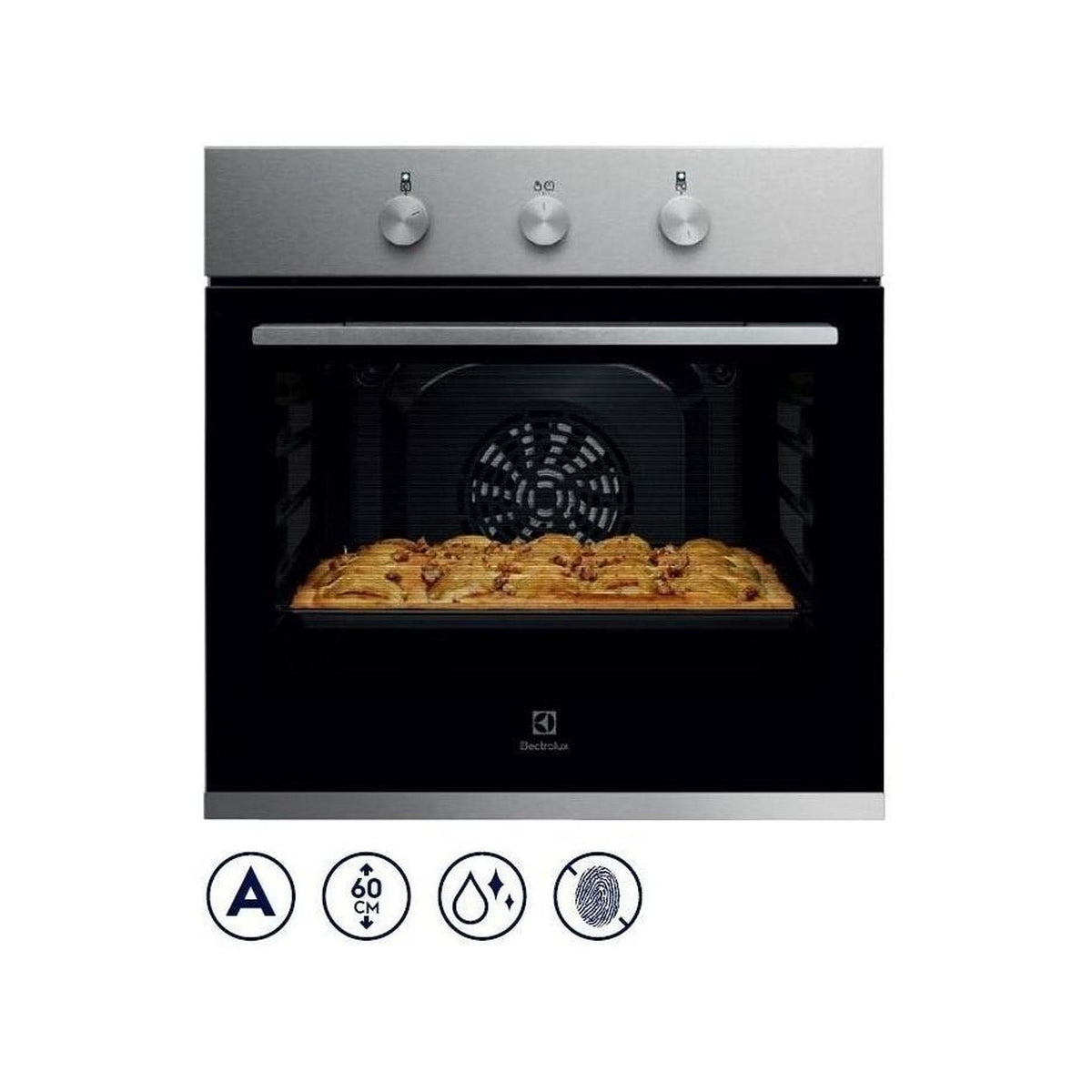 ELECTROLUX KOHHH00BX3 FORNO ELETTRICO DA INCASSO 60CM 5 FUNZIONI AQUA CLEANING CLASSE A - PROMO