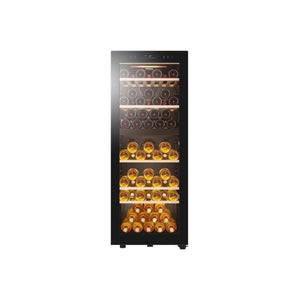 HAIER HWS79GDG CANTINETTA VINO 77 BOTTIGLIE 2 TEMPERATURE WIFI CLASSE G COLORE NERO