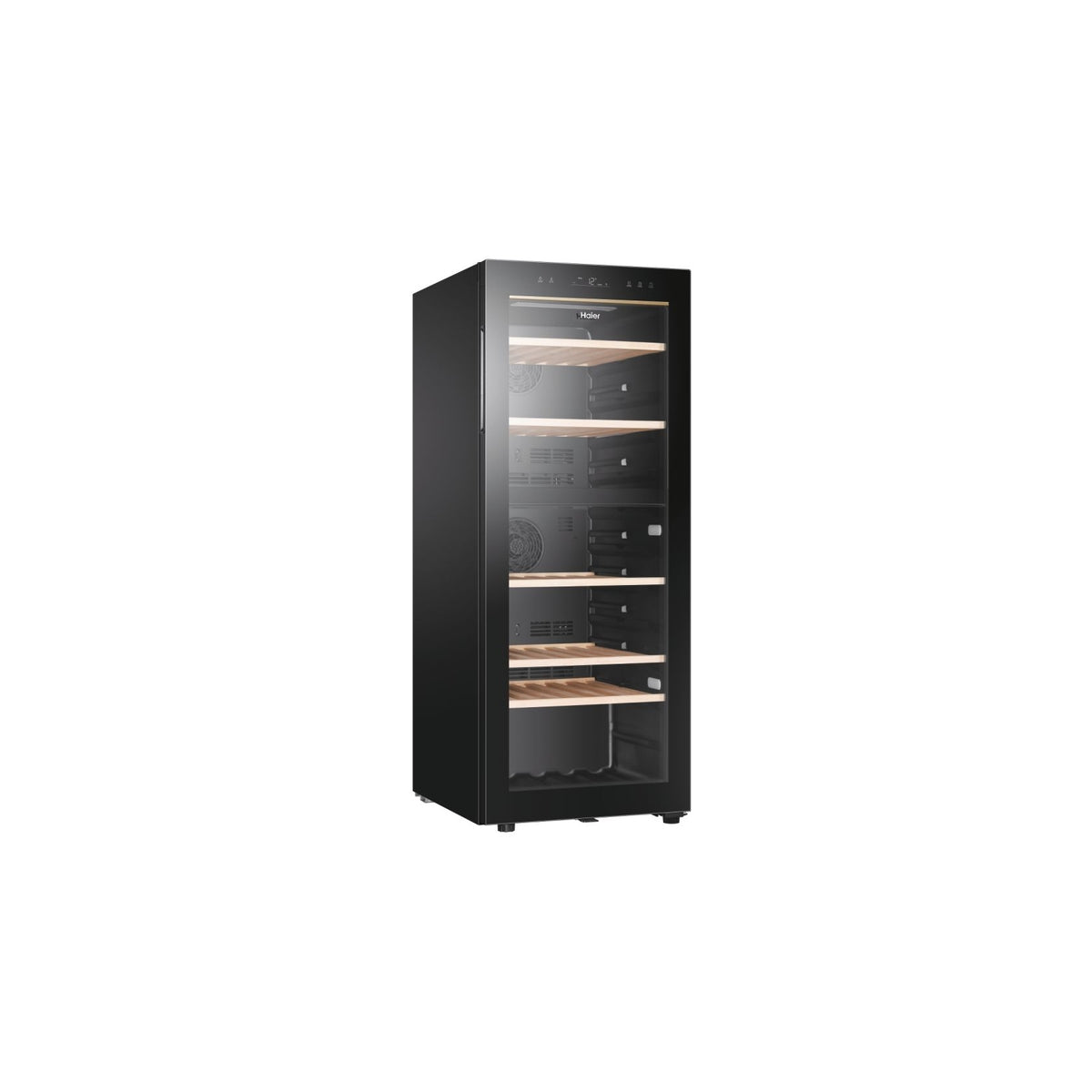 HAIER HWS79GDG CANTINETTA VINO 77 BOTTIGLIE 2 TEMPERATURE WIFI CLASSE G COLORE NERO