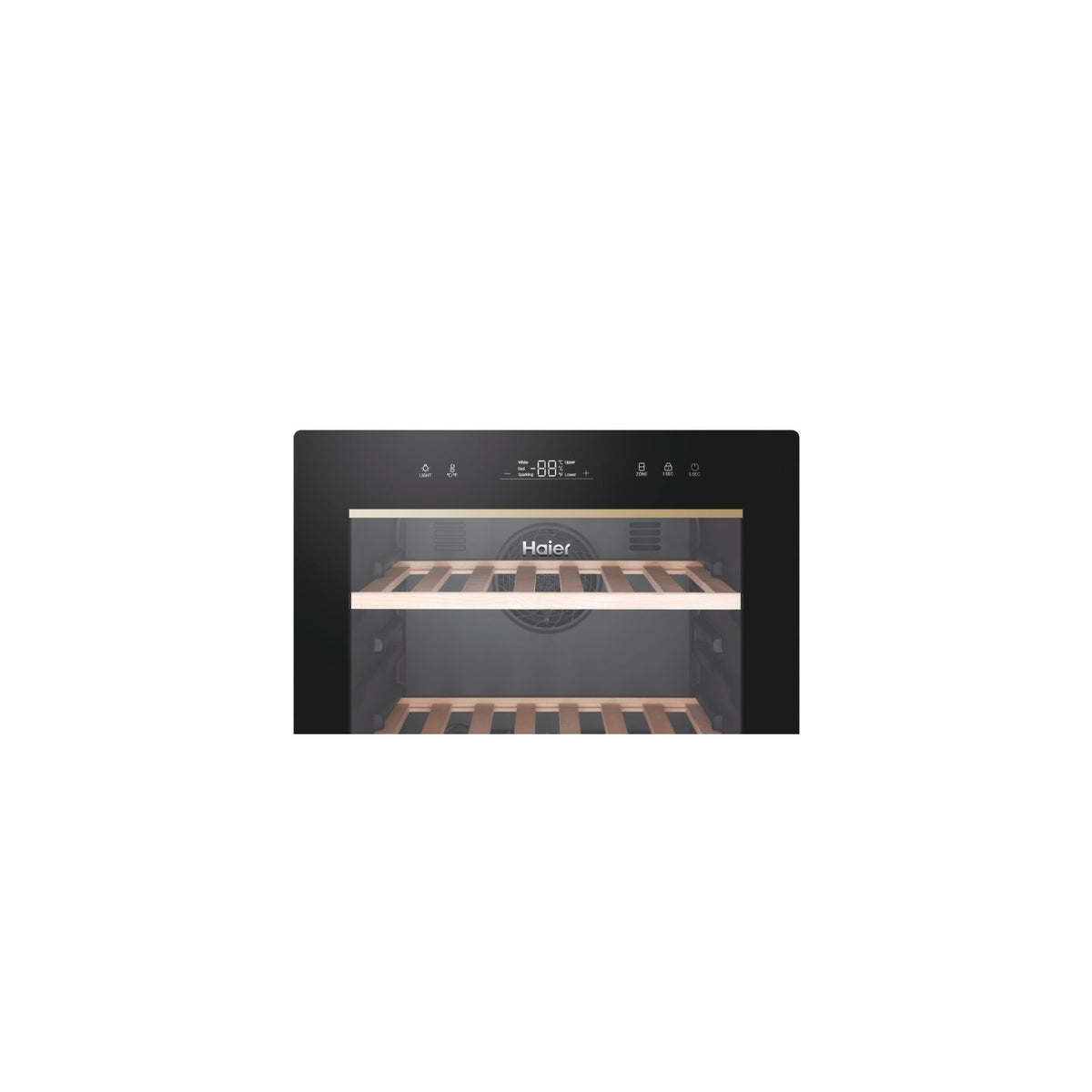 HAIER HWS79GDG CANTINETTA VINO 77 BOTTIGLIE 2 TEMPERATURE WIFI CLASSE G COLORE NERO