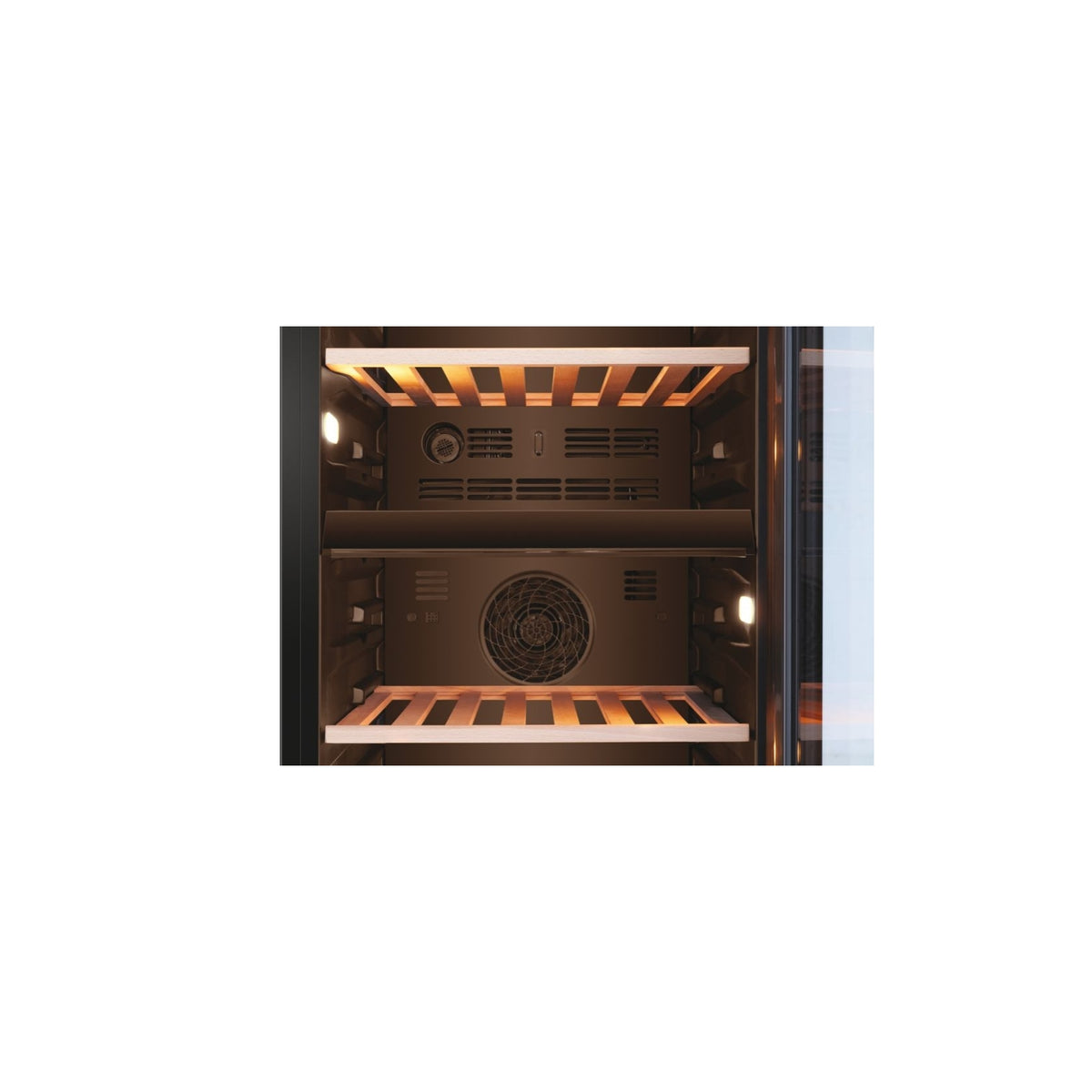HAIER HWS79GDG CANTINETTA VINO 77 BOTTIGLIE 2 TEMPERATURE WIFI CLASSE G COLORE NERO