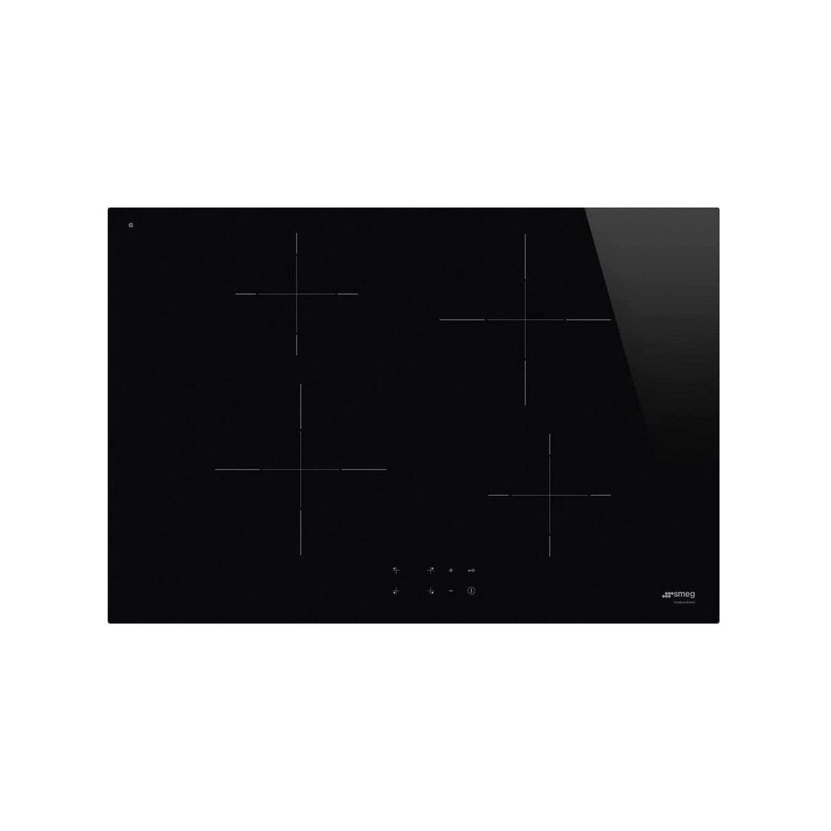SMEG SI2741D PIANO COTTURA DA INCASSO AD INDUZIONE 75CM 4 ZONE COTTURA IN VETROCERAMICA NERO