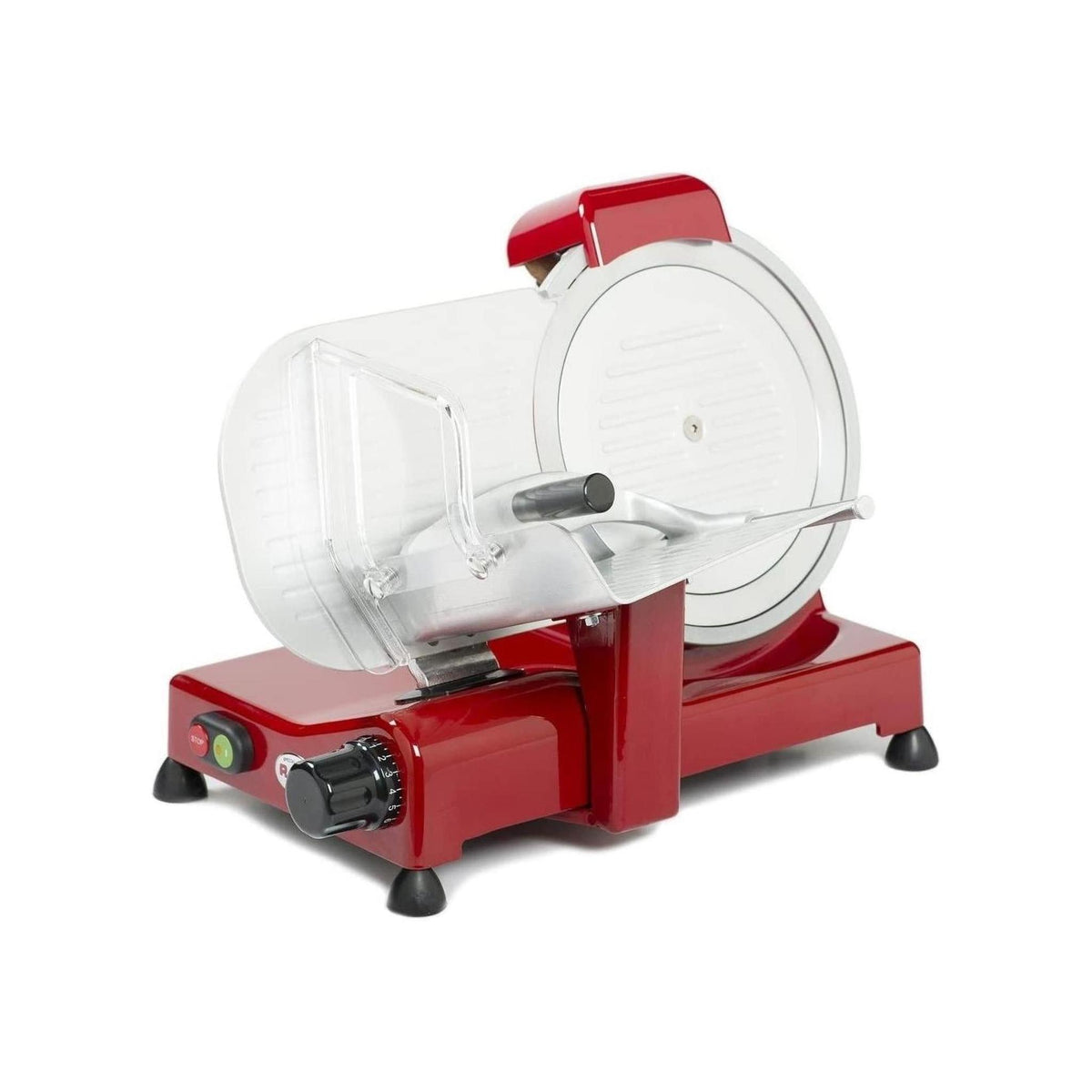 R.G.V. LUXURY 25 AFFETTATRICE ELETTRICA 140W SPESSORE DI TAGLIO 14/16MM COLORE ROSSO - PROMO