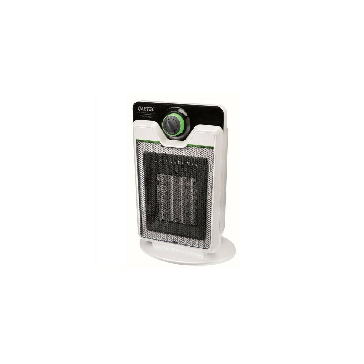 IMETEC 4033 COMPACT TERMOVENTILATORE CALDOBAGNO ELETTRICO 2000W NERO/BIANCO