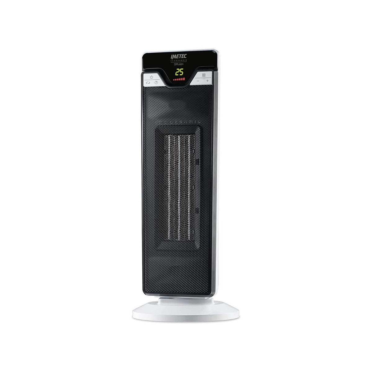 IMETEC 4035 DIFFUSION TERMOVENTILATORE ELETTRICO 2200W BASSO CONSUMO ENERGETICO COLORE NERO
