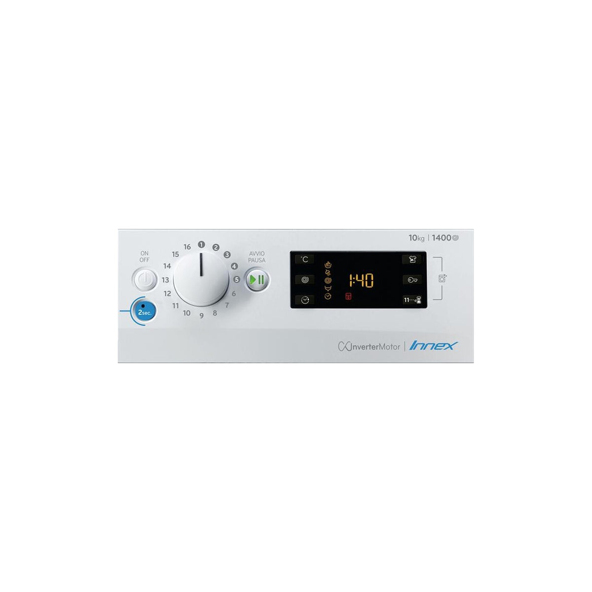 INDESIT BWE101486XWSIT LAVATRICE 10KG 1400 GIRI INVERTER CLASSE A