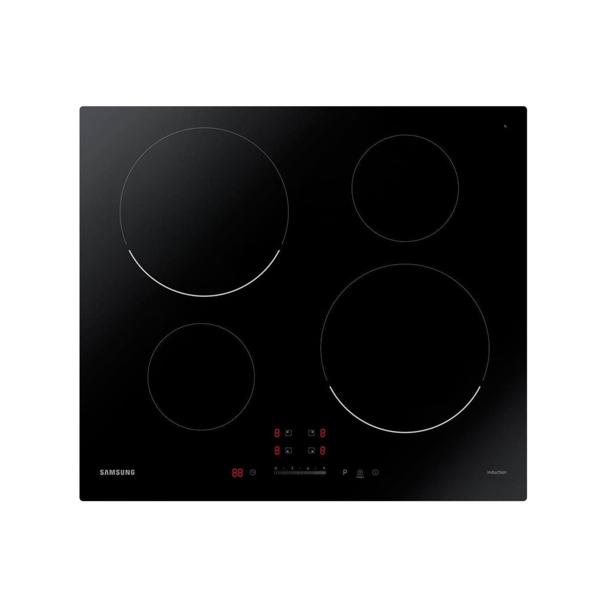 SAMSUNG NZ64T3707AK PIANO COTTURA A INDUZIONE 60CM 4 ZONE COTTURA IN VETROCERAMICA NERO