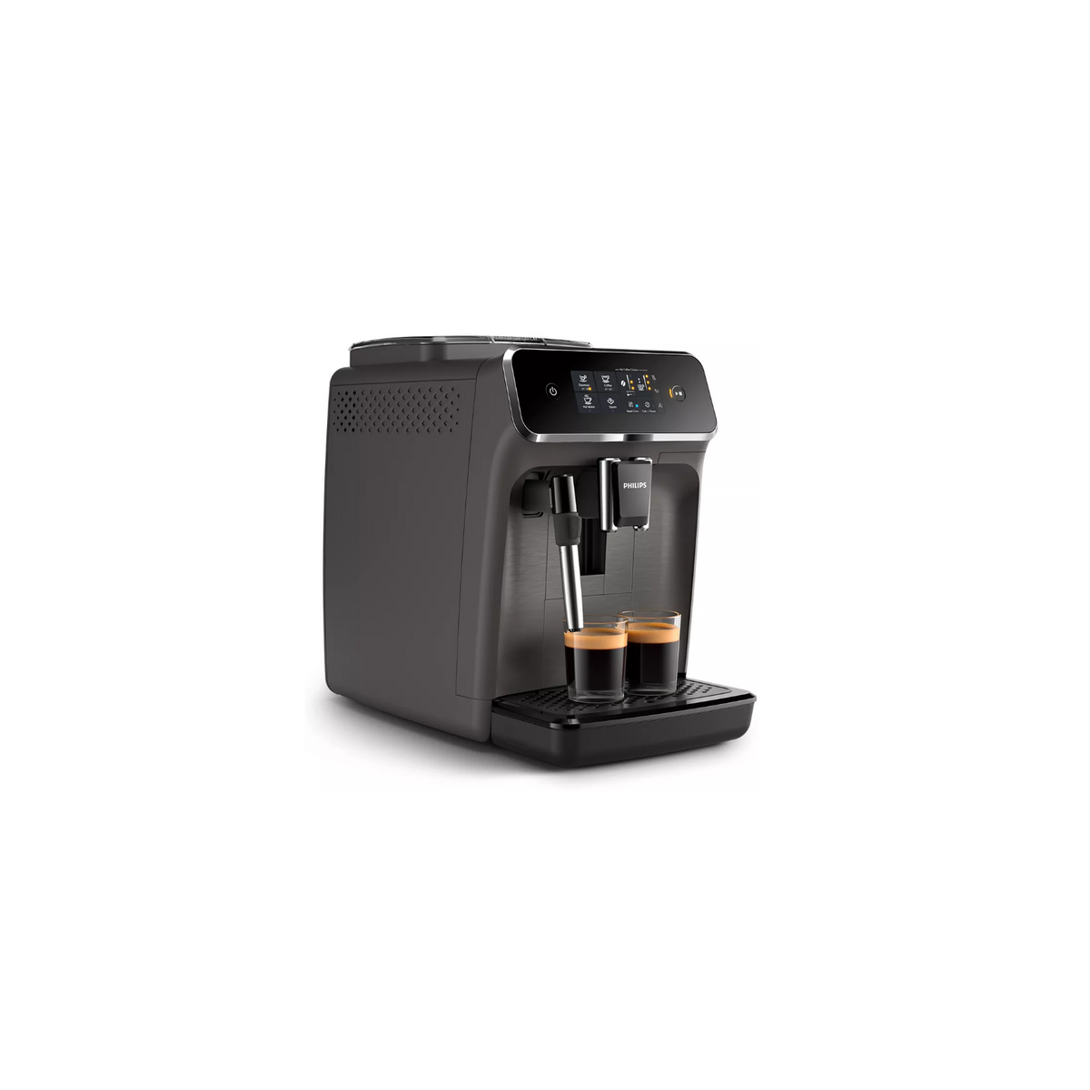 PHILIPS EP2224/10 SERIES 2200 MACCHINA DA CAFFÈ AUTOMATICA CON CHICCHI 2 TAZZE - ANTRACITE