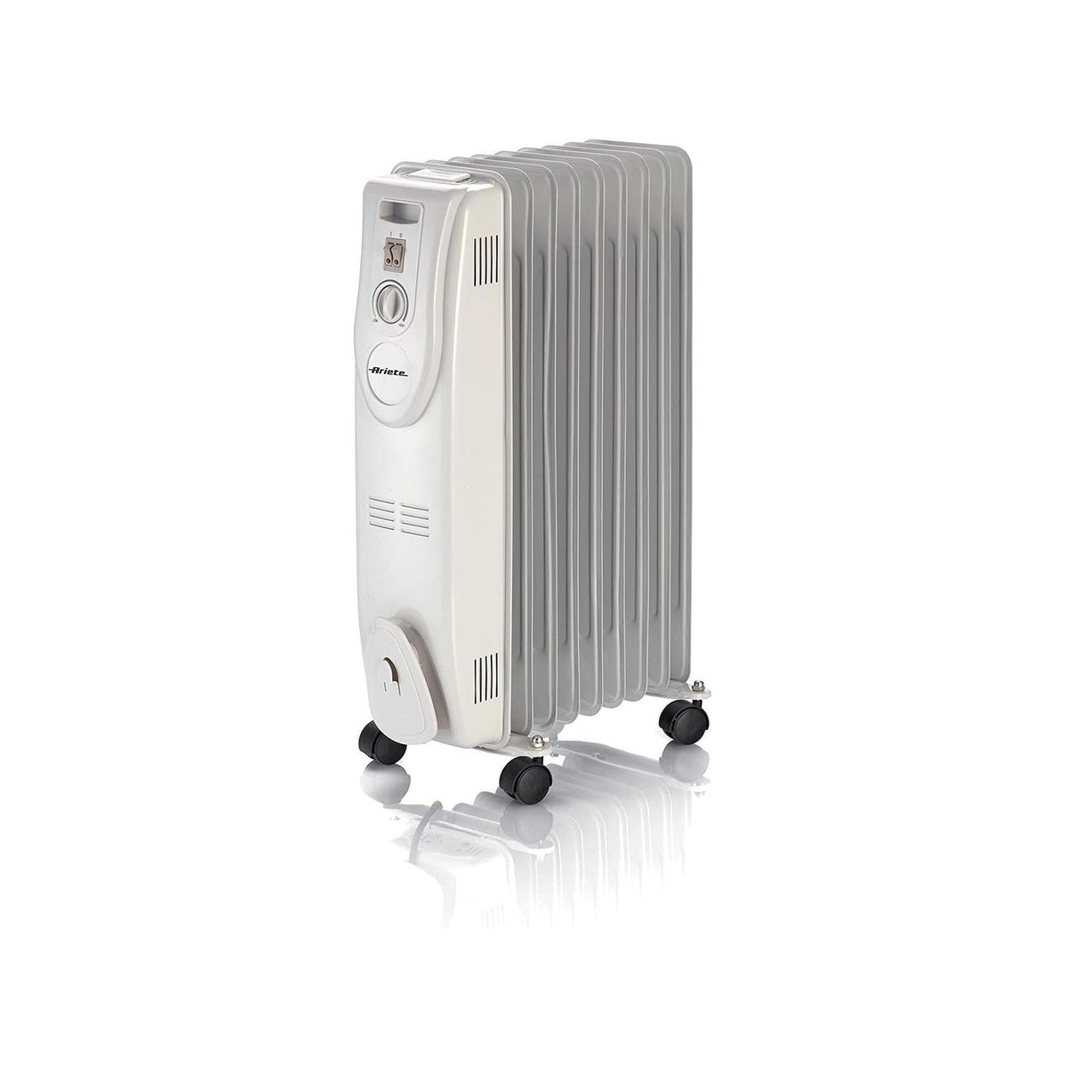 ARIETE 834 RADIATORE AD OLIO 9 ELEMENTI 2000W 3 POTENZE COLORE BIANCO - PROMO
