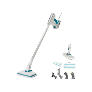 BLACK & DECKER BHSM15FX08 SCOPA A VAPORE MULTIFUNZIONE CON 6 ACCESSORI - PROMO