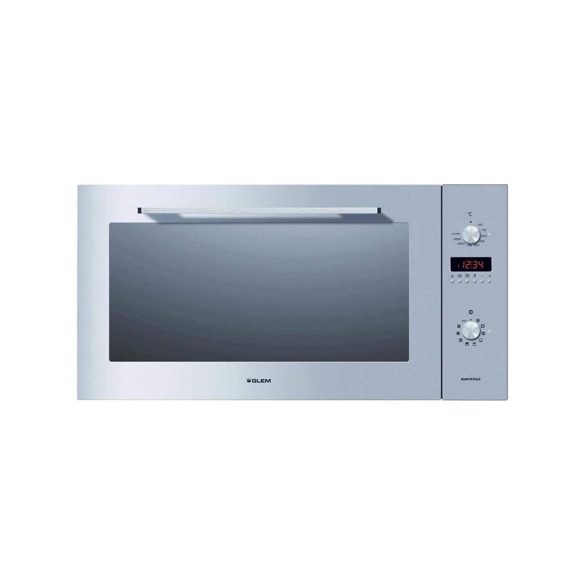 GLEM GAS GFE993IX FORNO ELETTRICO DA INCASSO 90CM VENTILATO 89LT 11 FUNZIONI INOX
