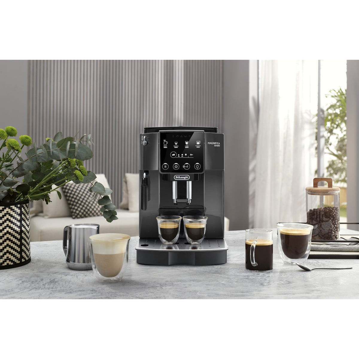 DE LONGHI MAGNIFICA ECAM220.22.GB MACCHINA DA CAFFE' AUTOMATICA 1,8 LT 15 BAR COLORE NERO - ECAM22022GB