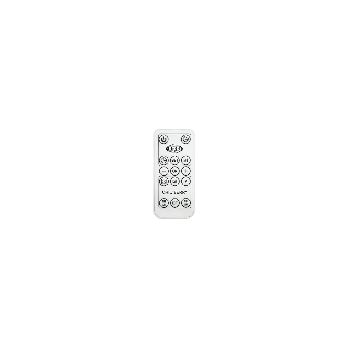 ARGO CHIC/BERRY TERMOVENTILATORE A PARETE 1000/2000W CON TELECOMANDO COLORE BERRY