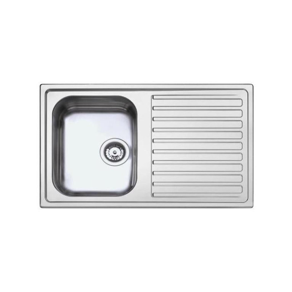 APELL AV861IRBC LAVELLO 86X50 CM UNA VASCA CON GOCCIOLATOIO A DESTRA INOX