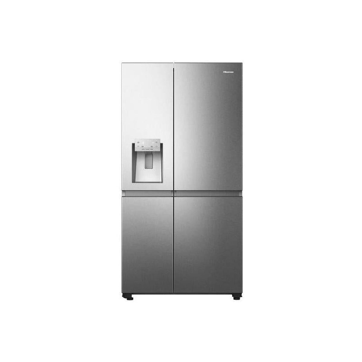 HISENSE RS818N4TIE FRIGORIFERO SIDE BY SIDE 617LT NO FROST MOTORE INVERTER CLASSE E INOX