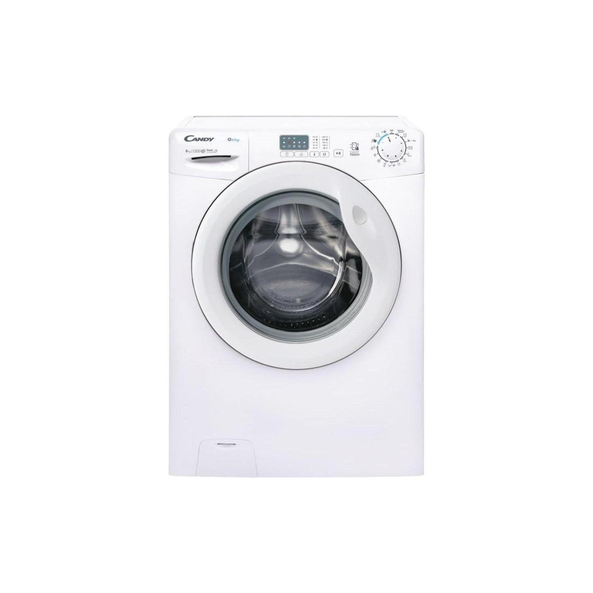 CANDY EY 1281DE/1-S LAVATRICE 8KG 1200 GIRI TECNOLOGIA NFC CLASSE D - EY1281DE/1-S
