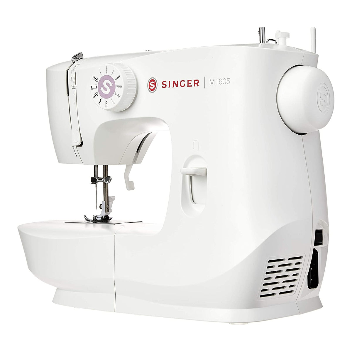 SINGER M1605 MACCHINA DA CUCIRE A BRACCIO LIBERO COLORE BIANCO