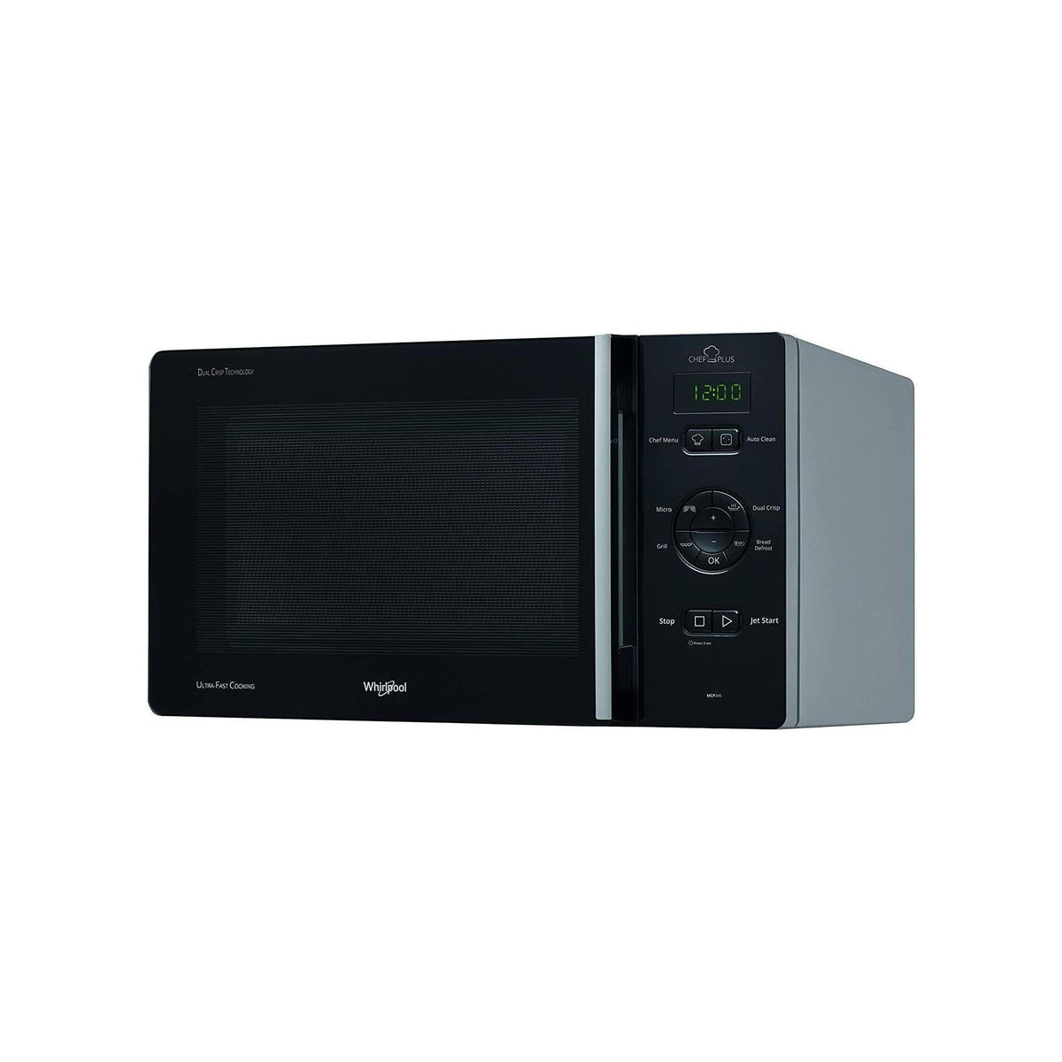 WHIRLPOOL MCP345SL FORNO A MICROONDE 25LT 800W CON GRILL NERO