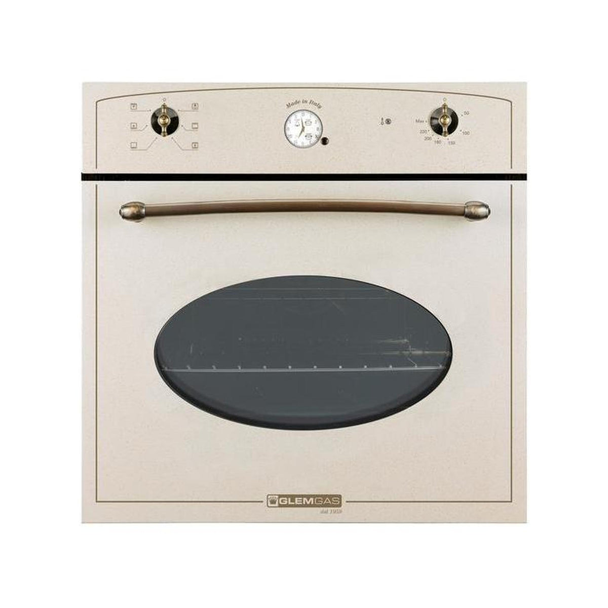 GLEM GAS GFT64SA-S3 FORNO DA INCASSO ELETTRICO VENTILATO 64LT CLASSE A COLORE SABBIA