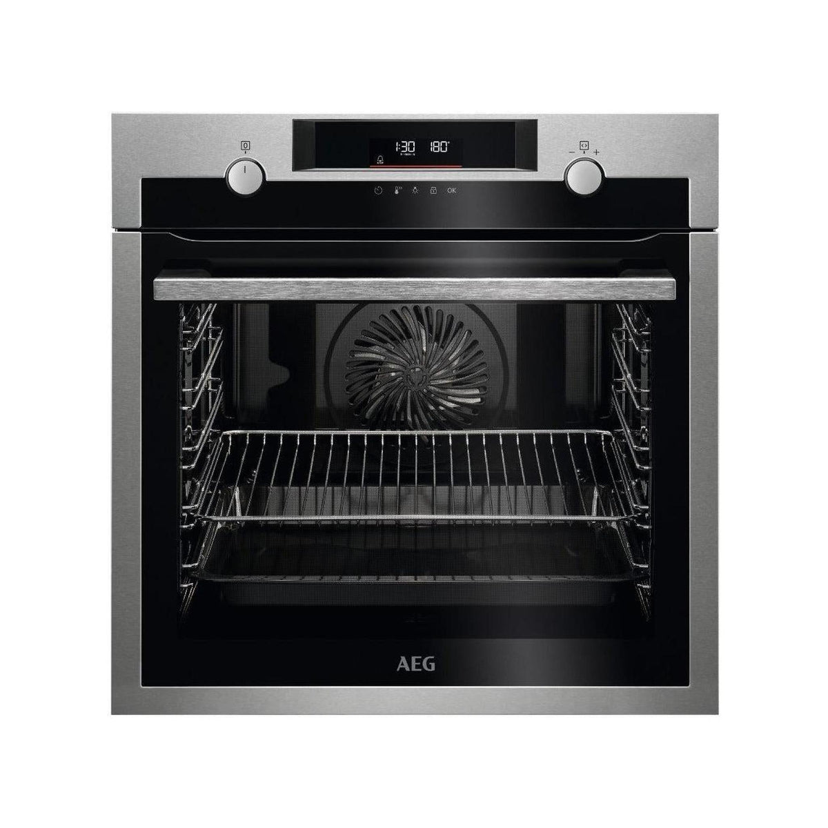 AEG BPE53526XM FORNO DA INCASSO ELETTRICO MULTIFUNZIONE PIROLITICO SURROUNDCOOK 71LT CLASSE A+ INOX