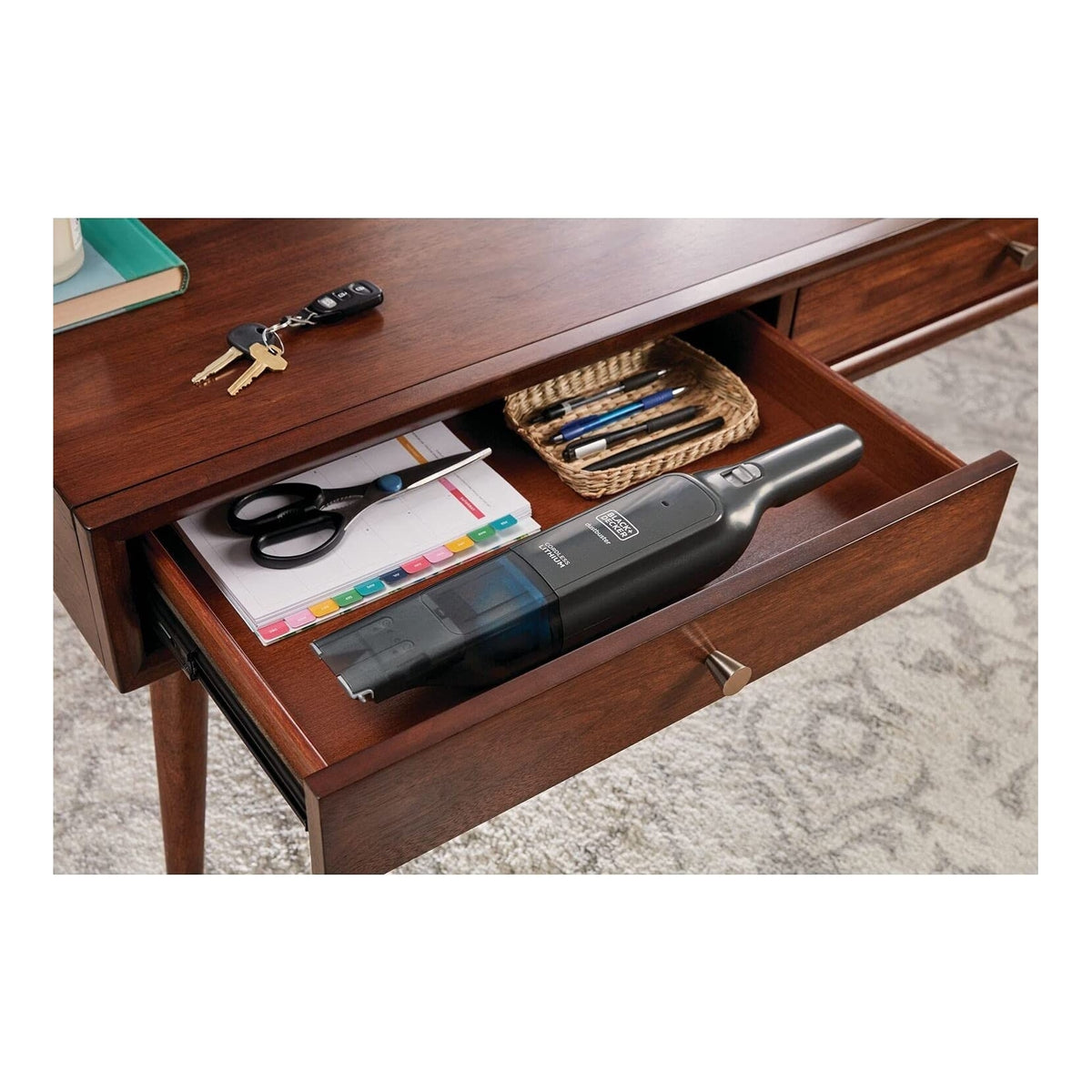 BLACK & DECKER HLVC320B11-QW ASPIRABRICIOLE RICARICABILE SENZA FILI