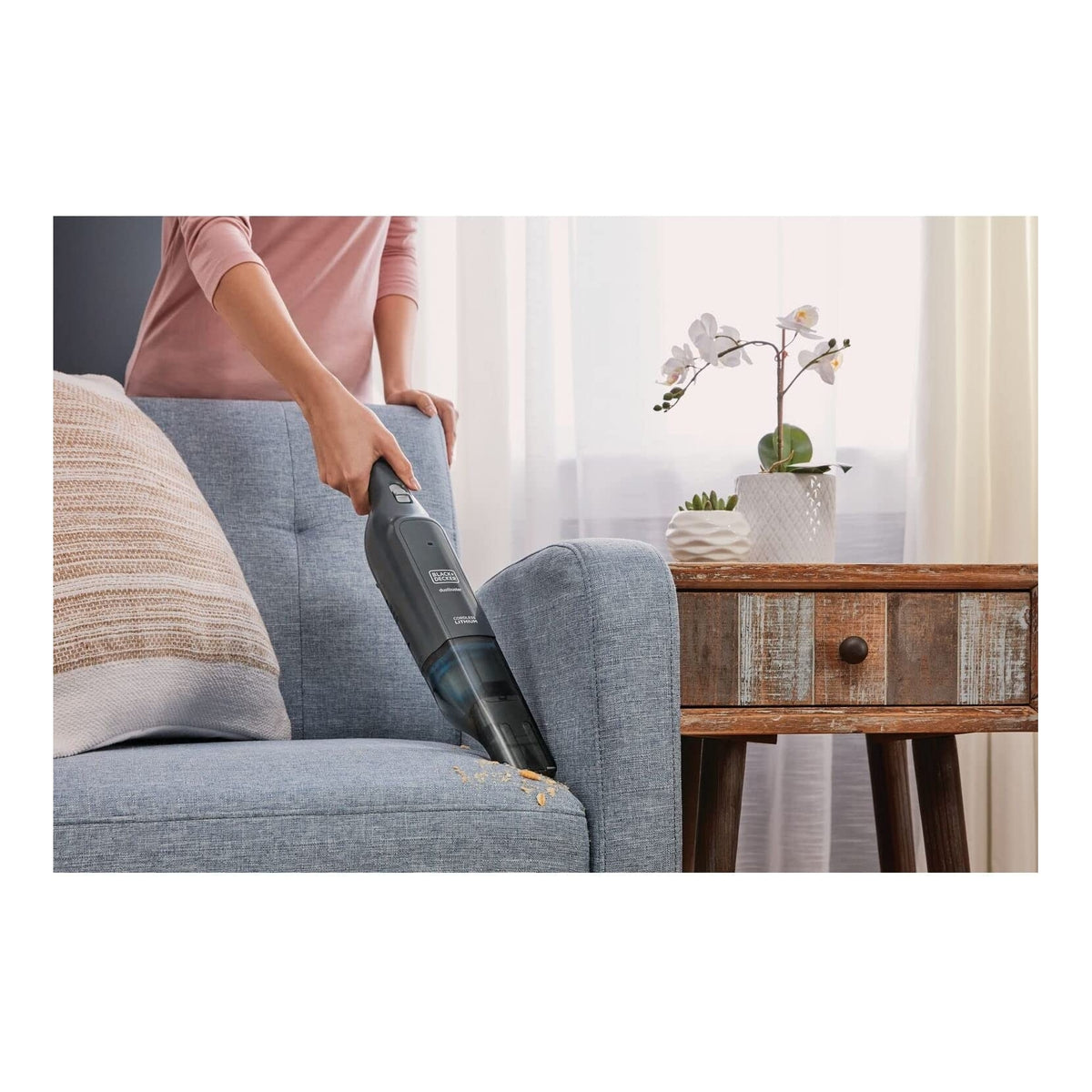 BLACK & DECKER HLVC320B11-QW ASPIRABRICIOLE RICARICABILE SENZA FILI