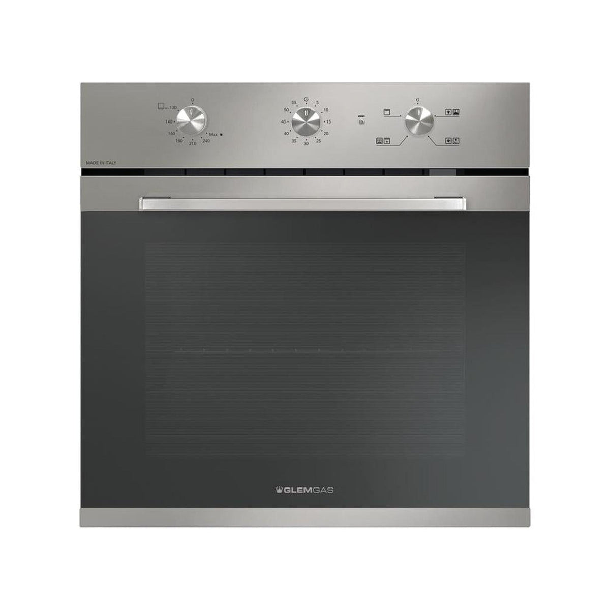 GLEM GAS GFXV21IX-S2 FORNO DA INCASSO ELETTRICO + GAS VENTILATO 63LT INOX