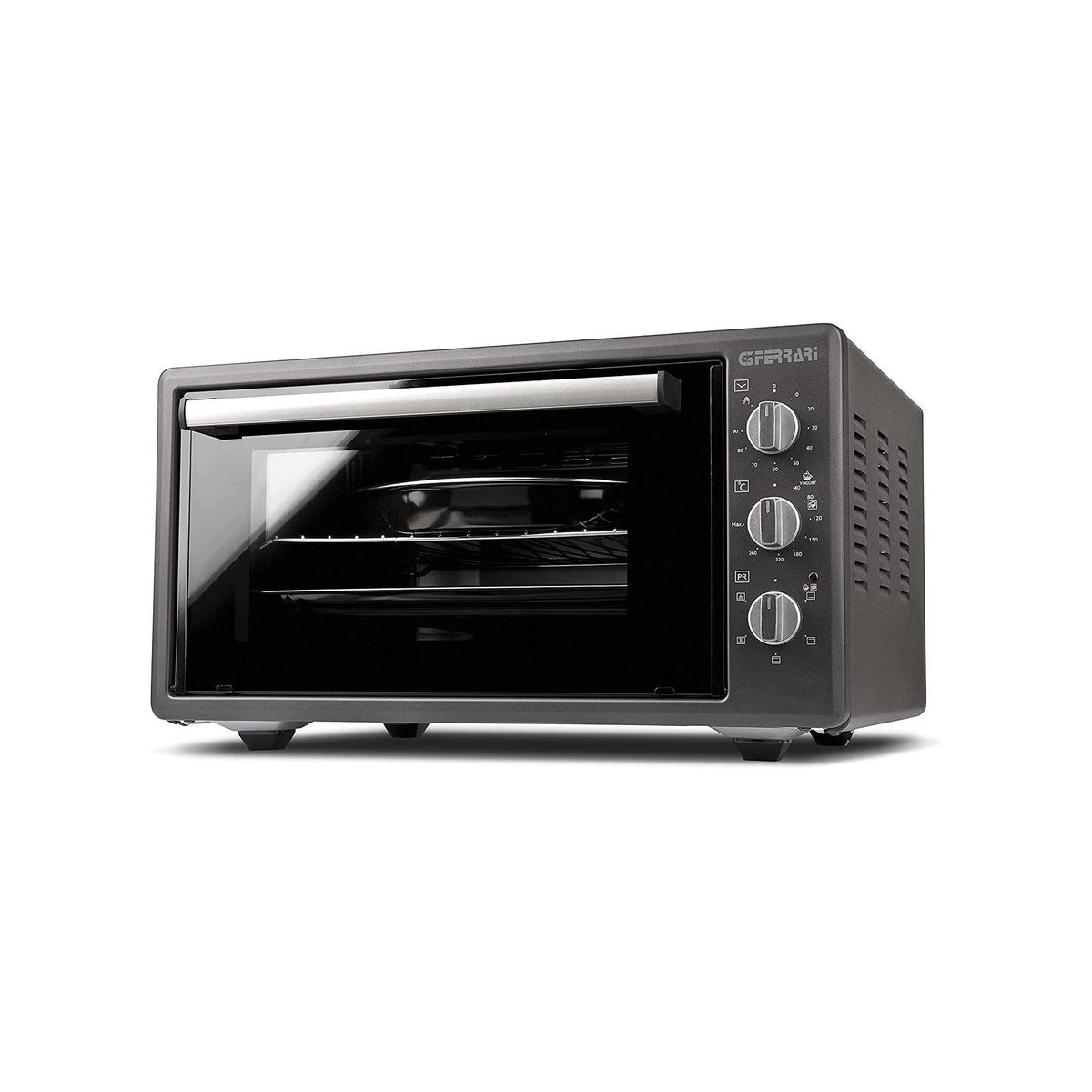 G3FERRARI G1014800 ROSTO' TITANIUM FORNO ELETTRICO VENTILATO 47LT 1400W COLORE TITANIO