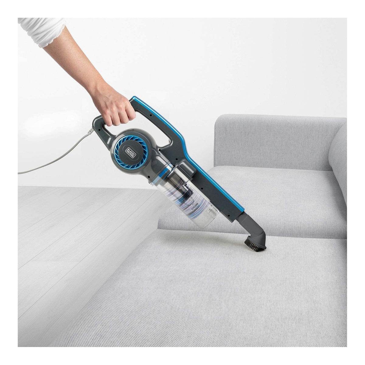 BLACK & DECKER BXVMS600E SCOPA ELETTRICA 3 IN 1 600W CAPIENZA 0,8 LT