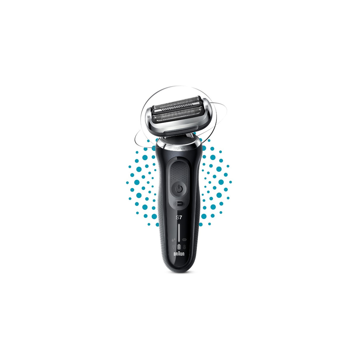 BRAUN SERIES 7 71-N1000S RASOIO ELETTRICO AUTOSENSE FLEX360 WET&DRY