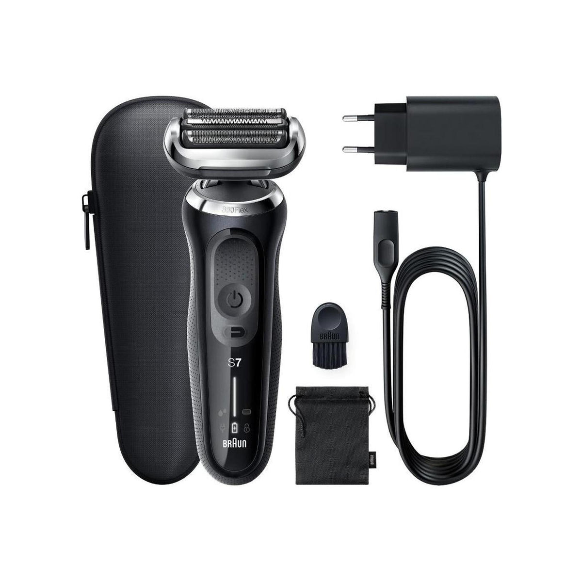 BRAUN SERIES 7 71-N1000S RASOIO ELETTRICO AUTOSENSE FLEX360 WET&DRY
