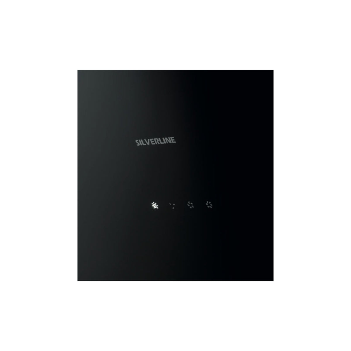 SILVERLINE 3457.8.733.02 CAPPA A PARETE 80CM CLASSE A NERO