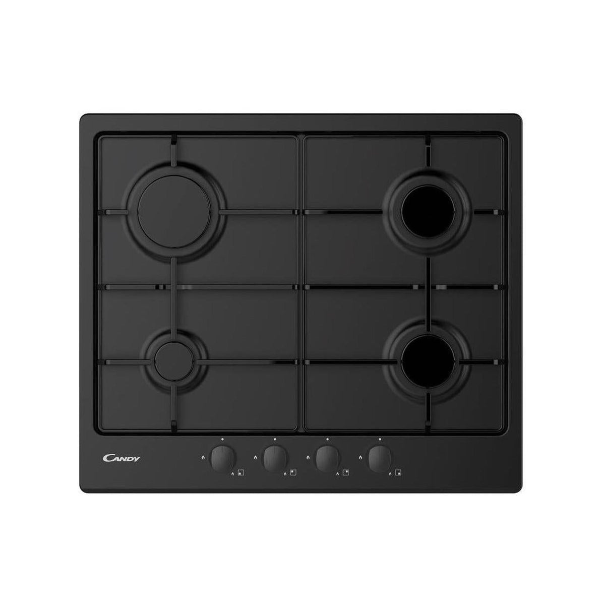 CANDY CHW6BRBB PIANO COTTURA DA INCASSO 60CM 4 FUOCHI A GAS COLORE NERO - PROMO