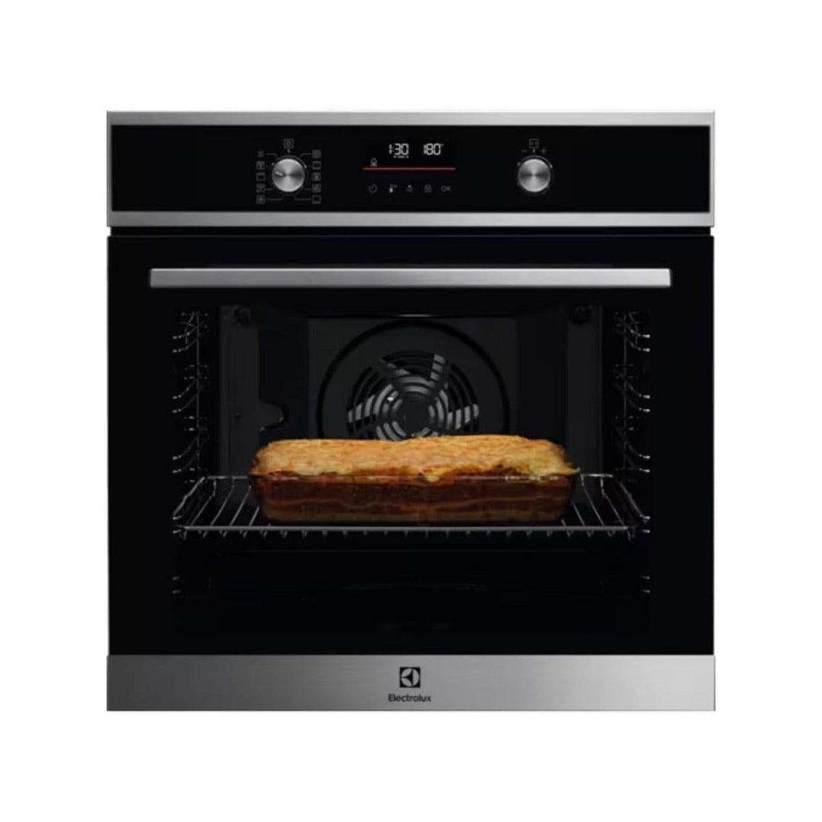 ELECTROLUX EOF6P46X FORNO DA INCASSO ELETTRICO VENTILATO 72LT PIROLITICO CLASSE A+ NERO/INOX