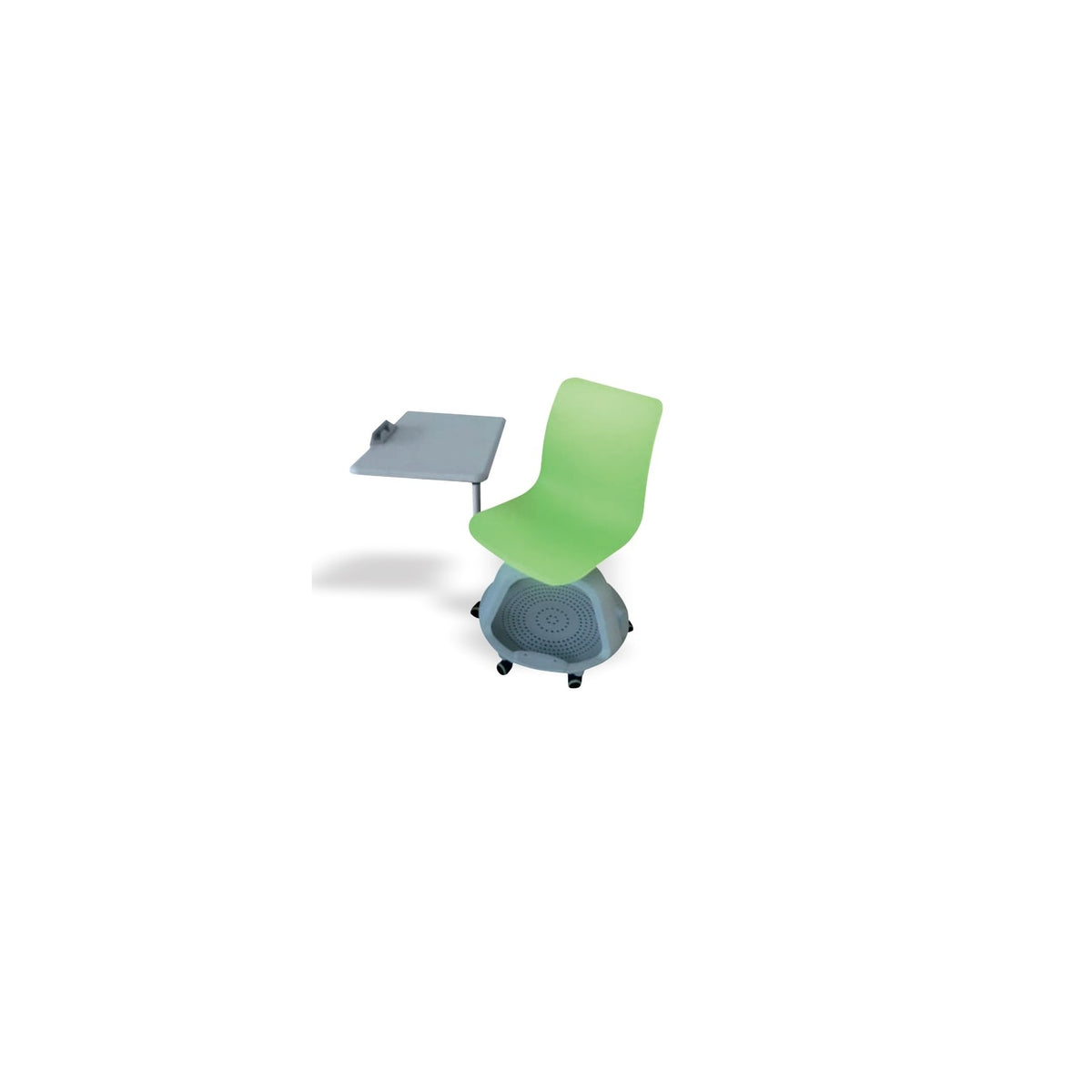 WACEBO EDUSEAT 3.0 SEDIA ERGONOMICA IN PP DOTATA DI 6 RUOTE E STRUTTURA PORTANTE COLORE VERDE - PROMO